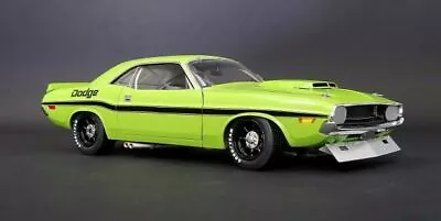 1970 ACME Dodge Challenger Trans Am - Street Version - Lime Green 1/18 • £122.56