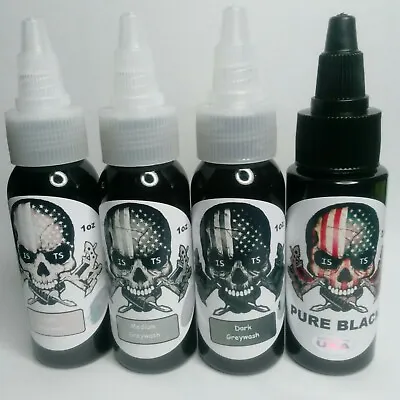  I.S.T.S.Gray Wash Tattoo Ink Kit 1oz.not Fusion Moms Infinity Intenze Eternal • $19.99