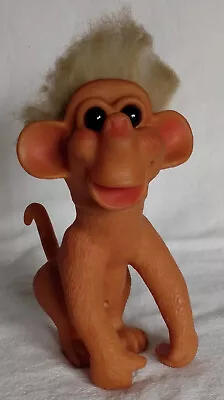 1966 R SHEKTER Troll Doll 6  Monkey • $49.50