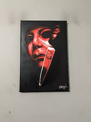 Michael Myers Halloween Movie 12 X18  Pop Art Painting Chris Cargill • $37.99