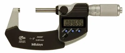 Mitutoyo 293-336-30 1-2  Electronic Ip65 Micrometer .0005  - New • $286.75
