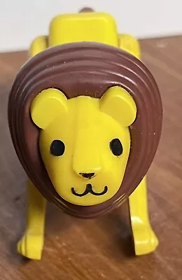 Fisher Price Vintage Lion Figurine - From  Circus Train  Set #991 1970s • $3.95