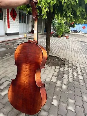 Strad Style SONG Brand Solid Wood Cello 7/8 big And Resonant Sound #15321 • $809.10