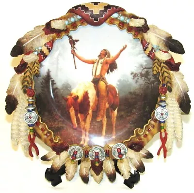 Deliverance By Chuck R.-The Hamilton Collection 1997-Mystic Warrior Shield Coll. • $25