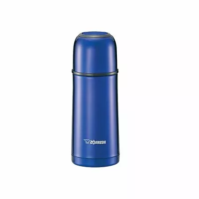 ZOJIRUSHI Stainless Steel Flask - Cup Type 350ml Blue SV-GR35-AA From Japan • £24.29