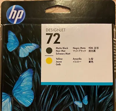 HP 72 Black/Yellow Printhead (C9384A)**EXP DATE 06/2025* • $85.99