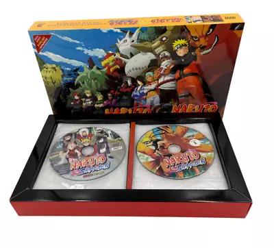 Naruto & Naruto Shippuden Complete Boxset DVD 1-720 Episodes [English Dubbed] • $146.61