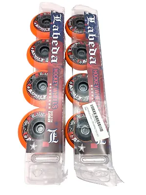 Labeda Gripper Asphalt Outdoor Inline Roller Hockey Wheels 72mm / 80mm HILO • $62