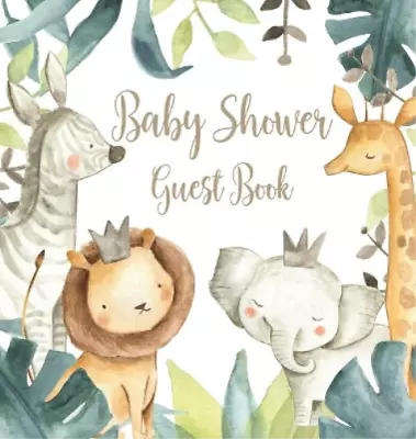 Lulu And Bell Safari Baby Shower Guest Book (Hardcover) (Hardback) (US IMPORT) • £27.68