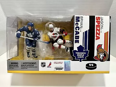 McFarlane Toys Jason Spezza Senators Bryan McCabe Leafs NHL Deluxe 2 Pack Box! • $29.99