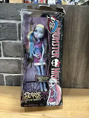 Monster High Doll Abbey Bominable Scaris: City Of Frights Mattel 2012 Box Damage • $29.99