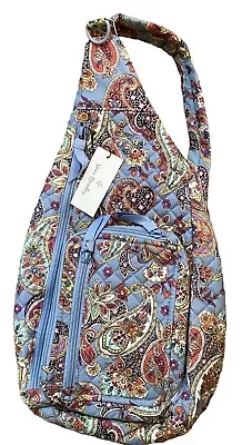 Vera Bradley Sling Backpack In Pattern Provence Paisley • $50