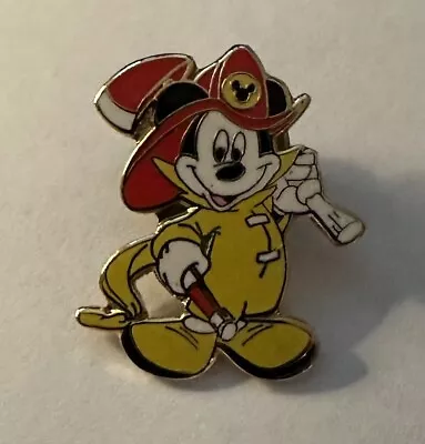 Disney - Mickey Mouse Professions Pin Set - Fire Fighter Fireman Firefighter Pin • $29.99