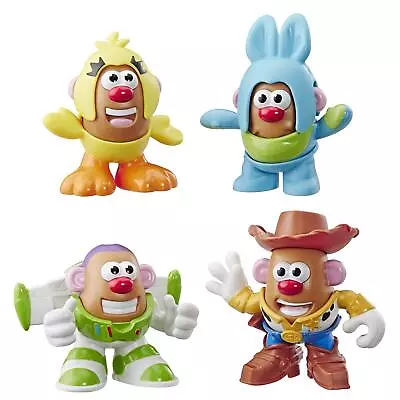 Toy Story Mr. Potato Head Mini 4 Pack Buzz Woody Ducky Bunny Action Figures • $27.99