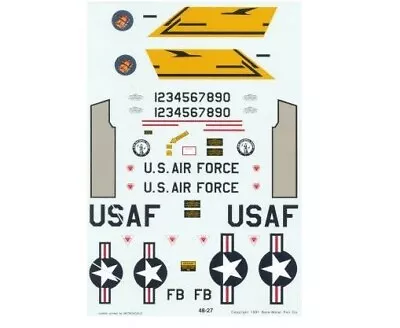 Experts Choice Decal 4827 McDonnell F-101B Voodoo 445th FIS Wurtsmith AFB • $20