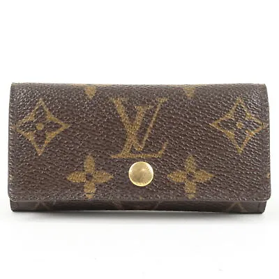 Auth Louis Vuitton Monogram Multicles 4 Key Case M62631 Used • $156.10