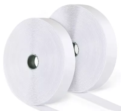 15 Rolls Velcro Hook Tapes Self Adhesive 23mm X 4M White 60 Metres 15 Rolls X 4M • £39.99