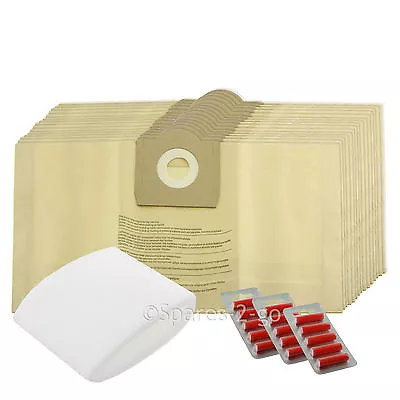 £21.39 • Buy 15 X Vacuum Bags & Foam Filter Fits GOBLIN Aquavac Hoover Bag Double Wall Fresh