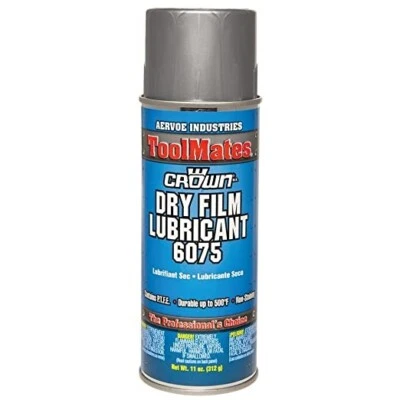 $199.99 • Buy Crown 6075 Dry Film Lubricant Aervoe CASE Of 12 ToolMates 11oz Spray Can