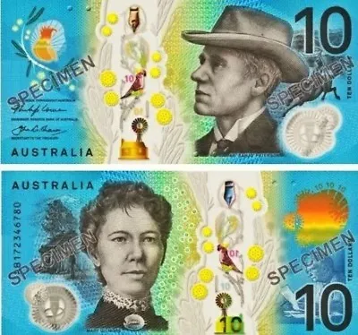 🌟Special AUSTRALIAN $10 Ten Dollar 2017 New UNC Banknotes. Limited AC Prefix 🌟 • $79.95