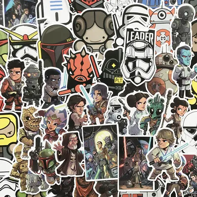 100Pcs Star Wars Stickers Bomb Car Laptop Skateboard Luggage Graffiti Decals Lot • $7.99