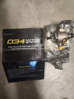 034 Motorsport High Pressure Fuel Pump Upgrade - VW / Audi / 2.0T / EA888 Gen 3 • $379