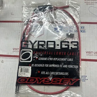 Old School Odyssey G3 Gyro G3 Bike Parts Lower Brake Cable BMX Bicycle Brand New • $50