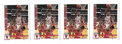 1992-93 Skybox Nba Hoops Michael Jordan #30 Lot Of 4 Cardschicago Bulls • $4.99