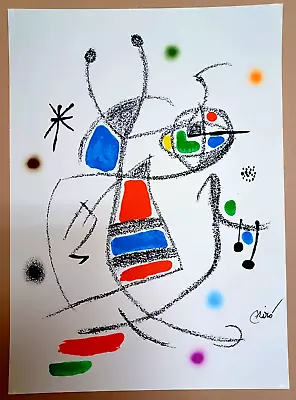 Joan Miró Maravillas Con Variations Acrosticas En El Jardin De Miro 1975 • $286