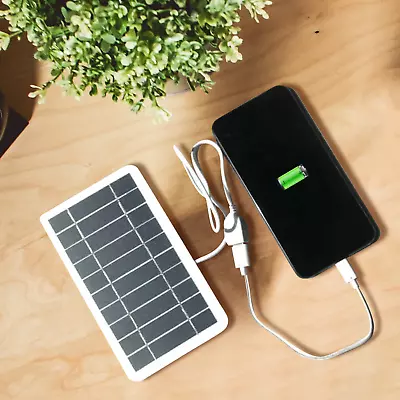 2w 5v Solar Panel Outdoor USB Portable Mini Solar Charger Panel Climbing Fast • $18.49