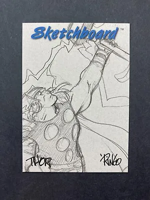 1998 Marvel Creators Collection Sketchboard Redemption Card #7 Thor • $19.99