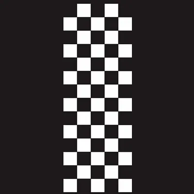 Vinyl Decal Sticker Checkered Graphic For Car Racing Hood Bumper Body Decoration • $9.80