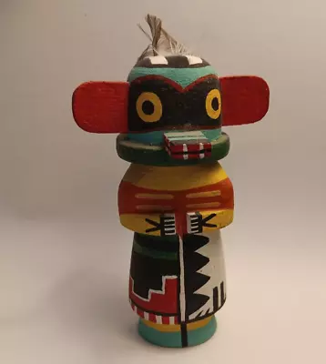 Native American Route 66  Signed  Raccoon Kachina Doll - Dick Jemison Collection • $125