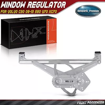 Front Right Passenger Power Window Regulator For Volvo C30 08-13 S80 V70 XC70 • $49.99