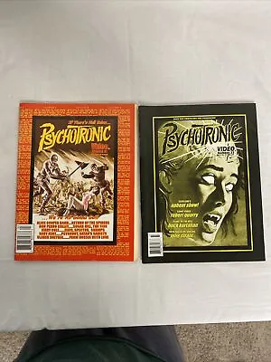 $15 • Buy Psychotronic Video Mag Robert Quarry Buck Kartalian #33 2000 #31 1999 ALICE COOP