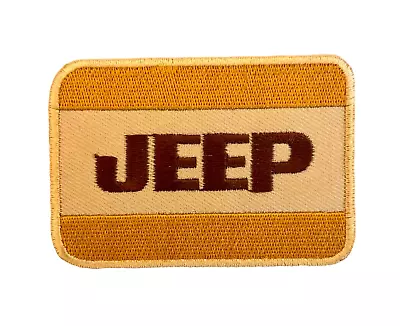 Embroidered Patch - Jeep - 4X4 - Vintage Look - NEW - Iron-on/Sew-on  • $6