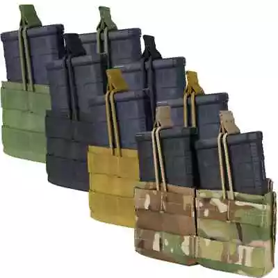 Condor Double Open Top Mag Pouch W/ 4 Molle Straps For 308/762 Cal. • $16.95