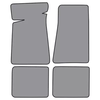 Floor Mats For 1982-88 Chevrolet Monte Carlo (FM46F FM18R) Cutpile 4Pc • $194.74