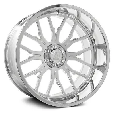 4 NEW 24x12 AXE Forged AF6 Polished Wheels 8x170 Ford F250 F350 • $4600