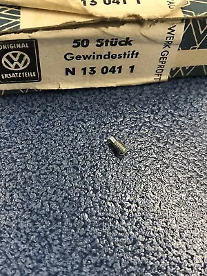 Vintage VW BUG BUS Rear Hood Locking Latch SET SCREW NOS 1965-1972 • $10