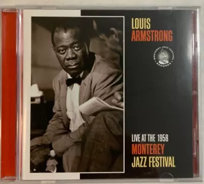 Louis Armstrong - Live At The 1958 Monterey Jazz Festival CD NM • £5