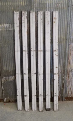 $159 • Buy 6 Reclaimed Wood Wainscoting Bead Boards, Architectural Salvage Vintage A7,