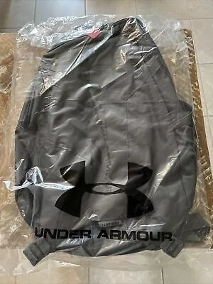 UA Under Armour Hustle Lite Backpack GRAY Holds 15  Laptop Computer NWT School • $20