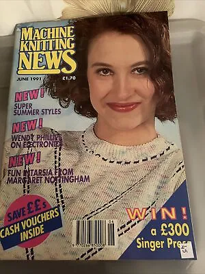 £2.50 • Buy Machine Knitting Monthly Magazine - June 1991
