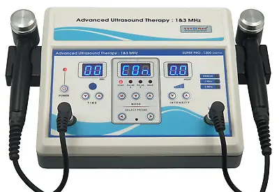 Pro 1 & 3 MHz Ultrasound Therapy Machine For Chiropractic • $180