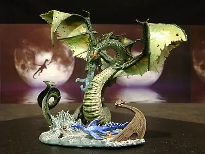 McFarlane's Dragons Water Clan Dragon 5 Fall Of Dragon Kingdom Figure 2006 • $17.95