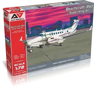 Beechcraft 350 Super King Air (Plastic Model Kit) 1/72 AA Models 7226 • $58.21