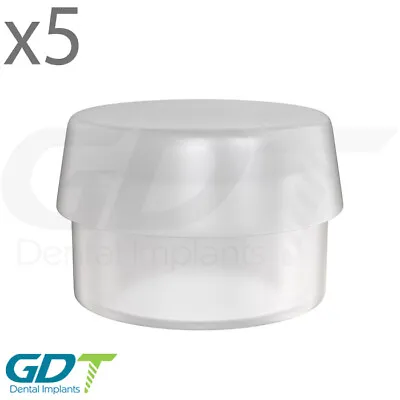 5 Standard Silicone Cap Ball Attachment Internal Hex Dental Im Plant Abut Ment • $37.50