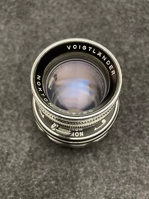 Voigtlander Nokton 50mm F/1.5 Prominent With E Mount Adoptor • $700