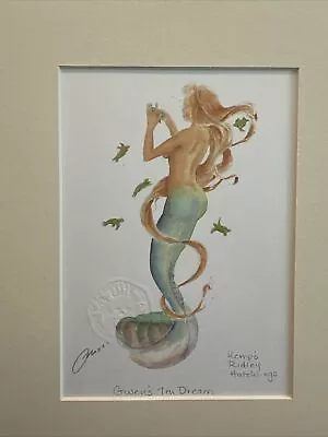 “Kemp’s Ridley Sea Turtle Hatchlings” Gwen’s 7th Dream - Mermaid Print - 8”x10” • $19.99